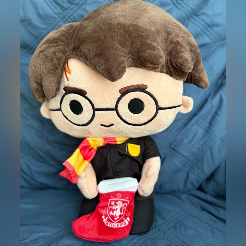 Harry Potter Plush Toy with Gryffindor Scarf